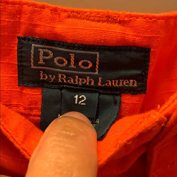 BOYS POLO RALPH LAUREN SHORTS SIZE 12 SNAP POCKETS - Picture 4 of 4